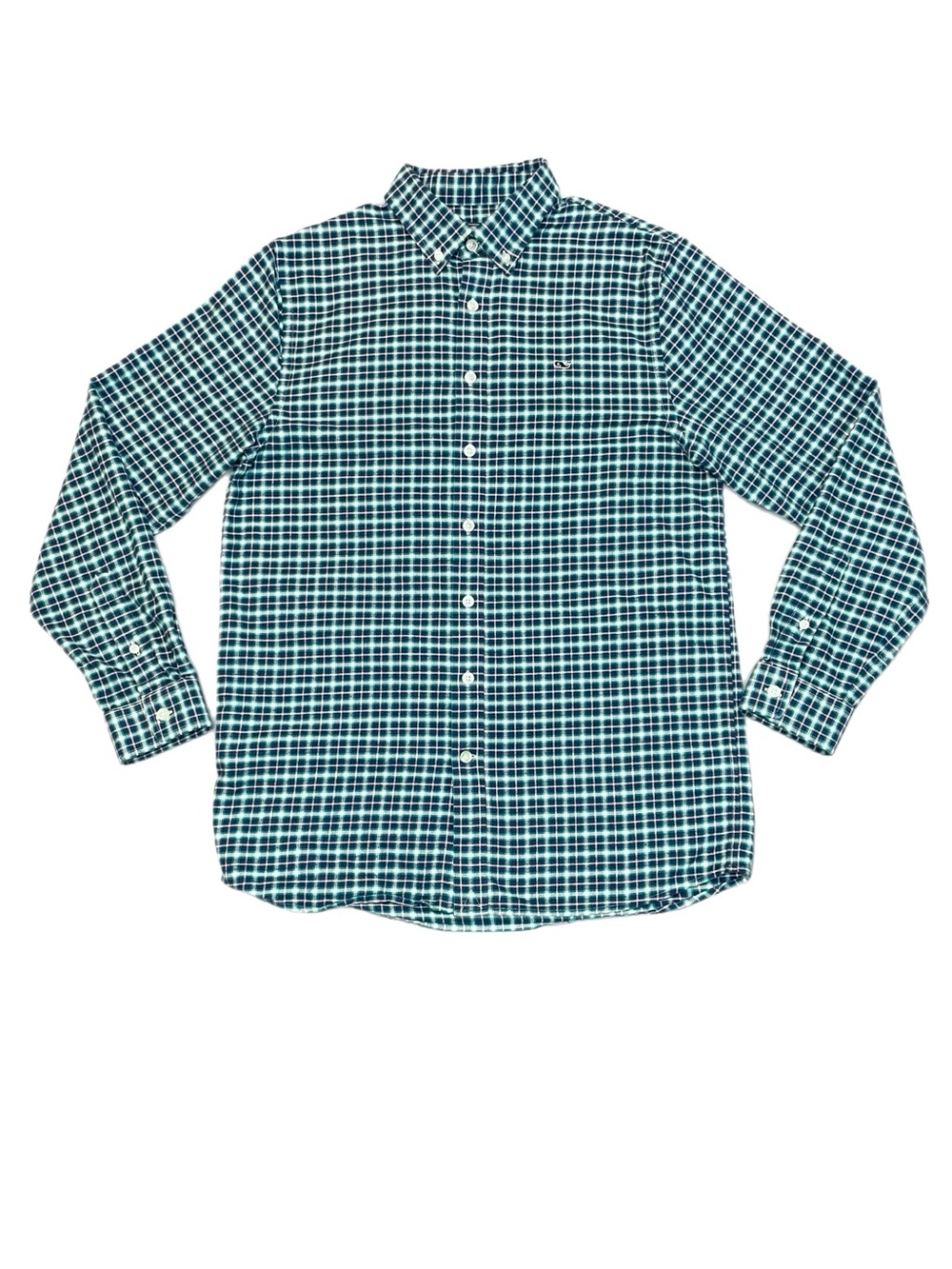 Vineyard Vines Whale Shirt Long Sleeve Button Up Men’s Size XL
